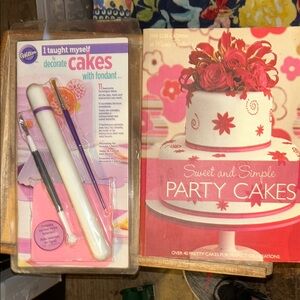 Wilton Fondant Decorating Set with Pink and White Tools